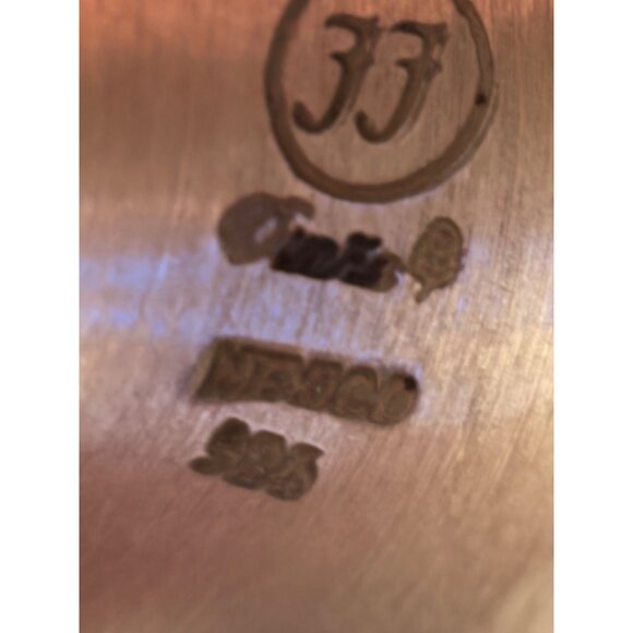 Sterling Silver 925 Día de los Muertos Sugar Skull Ring JJ Size 9 1/2 19.83g - Picture 13 of 14